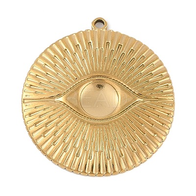 304 Stainless Steel Pendants STAS-M078-03E-G-1