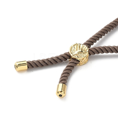 Cotton Cord Bracelet Making KK-F758-03-06-G-1