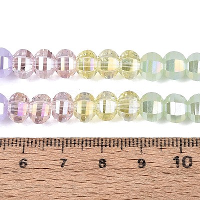 Electroplate Mixed Styles Glass Beads Strands EGLA-N022-14A-A02-1