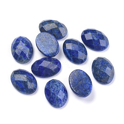Natural Lapis Lazuli Cabochons X-G-G760-A05-1