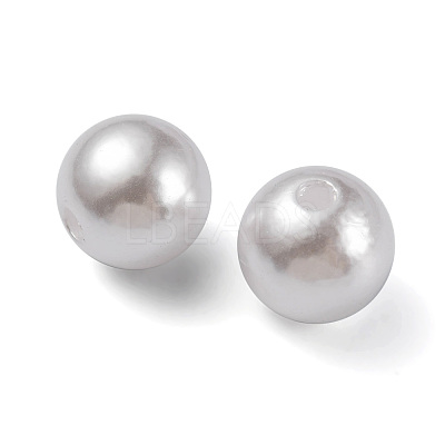 Imitation Pearl Acrylic Beads SACR-FS0001-11-1