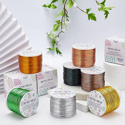 Matte Round Aluminum Wire AW-BC0003-30E-0.8mm-1