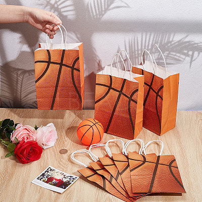 Rectangle Paper Gift Bags with Handle ABAG-WH20001-10C-1
