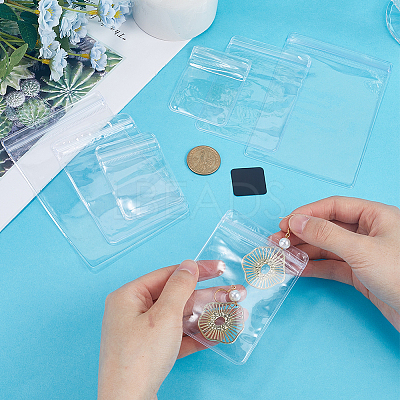 PVC Anti Oxidation Resealable Bags AJEW-SP0001-08-1