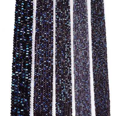 Electroplate Glass Beads Strands LS-EGLA-A044-T3mm-L15-1