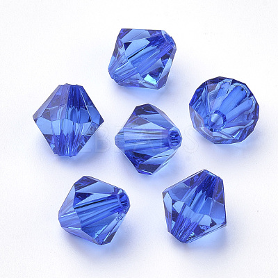 Transparent Acrylic Beads TACR-S146-10mm-17-1
