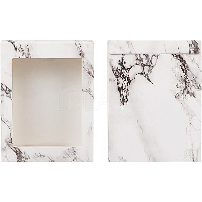 Marble Texture Pattern Paper Gift Boxes CON-BC0006-24B-1