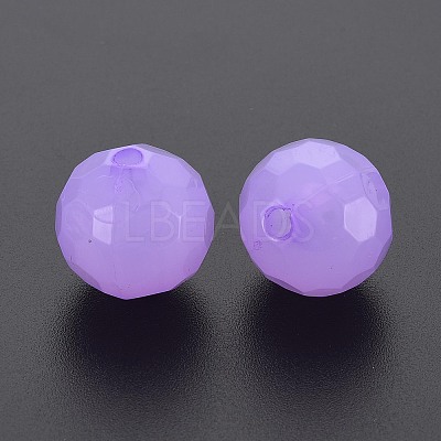 Imitation Jelly Acrylic Beads MACR-S373-97C-E04-1