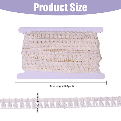 Cotton Braided Lace Ribbons OCOR-FG0002-70B-1