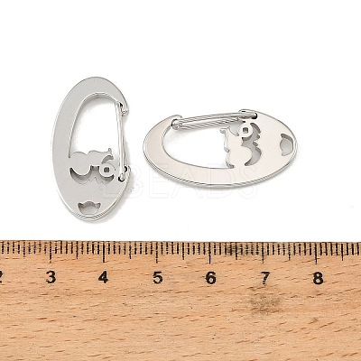 304 Stainless Steel Rock Climbing Carabiners STAS-F364-02P-04-1