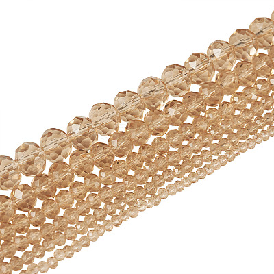 6 Strands 6 Styles Glass Beads Strands EGLA-TADJ0001-05A-1