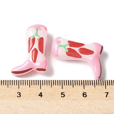 Baking Paint Glass Enamel Beads LS-BLOW-D300-01H-1