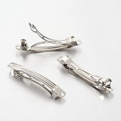 Iron Hair Barrette Findings IFIN-X0032-1