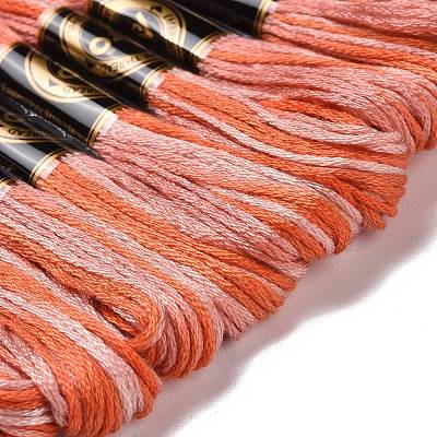 10 Skeins 6-Ply Polyester Embroidery Floss OCOR-K006-A35-1