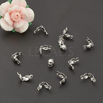 Tarnish Resistant 304 Stainless Steel Bead Tips A-STAS-G127-06P-1