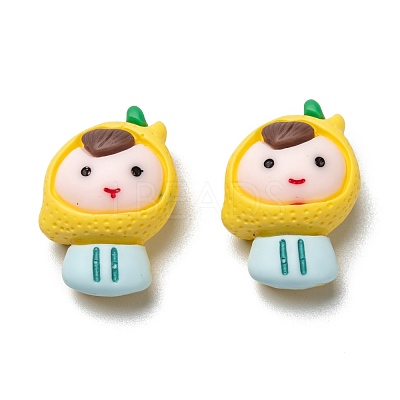 Resin Cabochons CRES-P015-B04-1