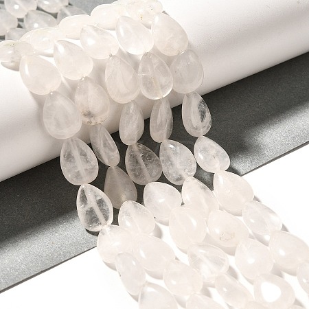 Natural Quartz Crystal Beads Strands G-I377-A30-1
