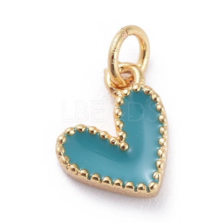 Enamel Charms KK-G363-54G-05-1