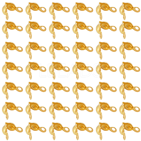 1200Pcs Brass Bead Tips KK-SP0001-93G-1