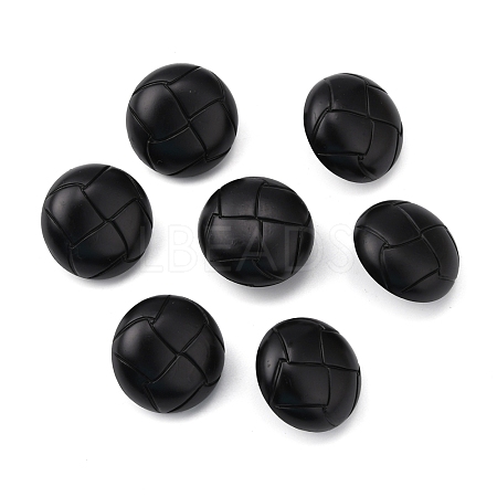 1-Hole Plastic Buttons BUTT-WH0027-03C-01-1