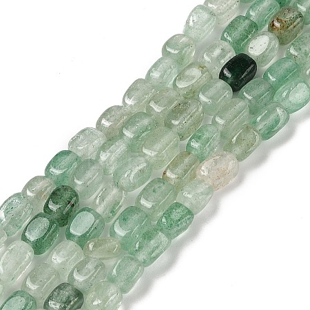 Natural Green Strawberry Quartz Beads Strands G-H087-D01-01-1