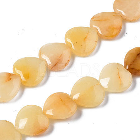 Natural Yellow Aventurine Beads Strands G-N0326-67-1