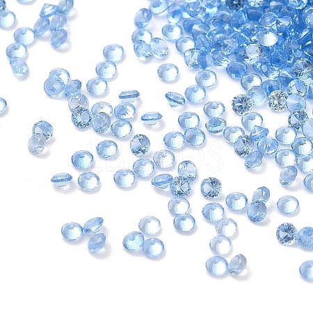 Cubic Zirconia Cabochons ZIRC-K090-1.3mm-01K-1