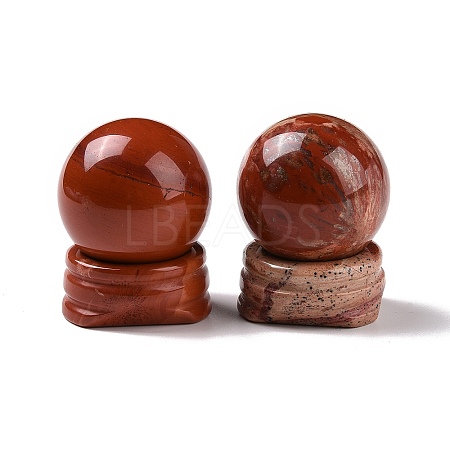 Natural Red Jasper Display Decorations DJEW-G032-02D-1