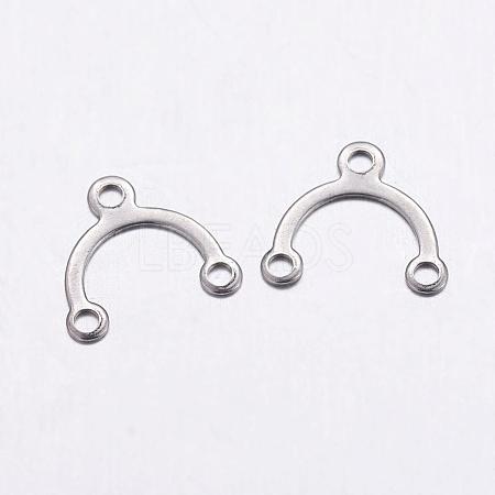 Tarnish Resistant 304 Stainless Steel Chandelier Component Links STAS-G139-01P-1