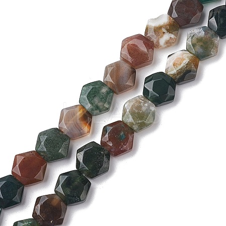 Natural Indian Agate Beads Strands G-K359-C14-01-1