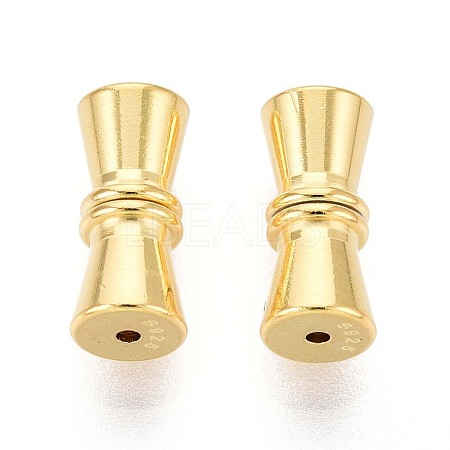 925 Sterling Silver Screw Clasps STER-T008-50G-02-1