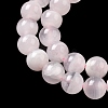 Natural Pink Calcite Beads Strands G-Z103-A01-8mm-4