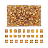 400Pcs Transparent Electroplate Acrylic Multi-Strand Links MACR-TA0001-17-2