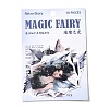 10Pcs Magic Fairy Waterproof PET Self-Adhesive Decorative Stickers DIY-M053-05A-1
