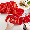Pleated Satin Ribbons SRIB-GA0001-20A-3