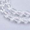 Glass Beads Strands X-GC890Y-3-3