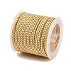 11M Polyester Braided Cord with Cotton Core & Metallic Thread OCOR-Z006-01-07-2