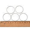Tarnish Resistant 304 Stainless Steel Linking Ring STAS-T047-15B-3