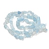 Natural Aquamarine Beads Strands X-G-K203-46-6