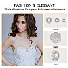 Gorgecraft 3 Style Alloy Rhinestone Shank Buttons FIND-GF0004-71P-6