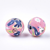 Handmade Polymer Clay Beads CLAY-S092-30-2