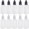 10Pcs 2 Styles PE Plastic Refillable Bottles AJEW-GF0013-39A-7