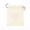 Jute Blank DIY Craft Drawstring Bag CW-TAC0001-09A-2