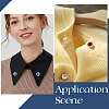 20Pcs 2 Bags 10 Colors PP Plastic Lapel Pin Backs JEWB-CY0001-06-5