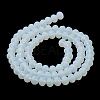 Imitation Jade Solid Color Glass Beads Strands EGLA-A034-J2mm-MD06-4
