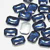 Pointed Back Glass Rhinestone Cabochons RGLA-T079-8x10mm-13-1