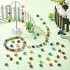 80Pcs Glass Beads GLAA-PA0001-48-4
