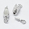 Anti-Tarnish Rhodium Plated 925 Sterling Silver Box Clasps LS-STER-F037-032P-3