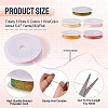 25M 5 Colors Braided Polyester Cord OCOR-TA0003-44B-3