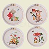 4 Styles DIY Embroidery Painting Kits PW-WG11190-03-1
